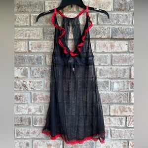 🍒💣 Fishnet style sheer lingerie